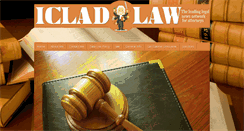 Desktop Screenshot of iclad-law.org